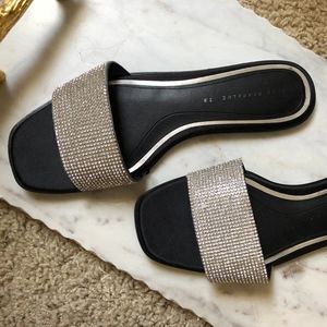 Zara rhinestone sandals